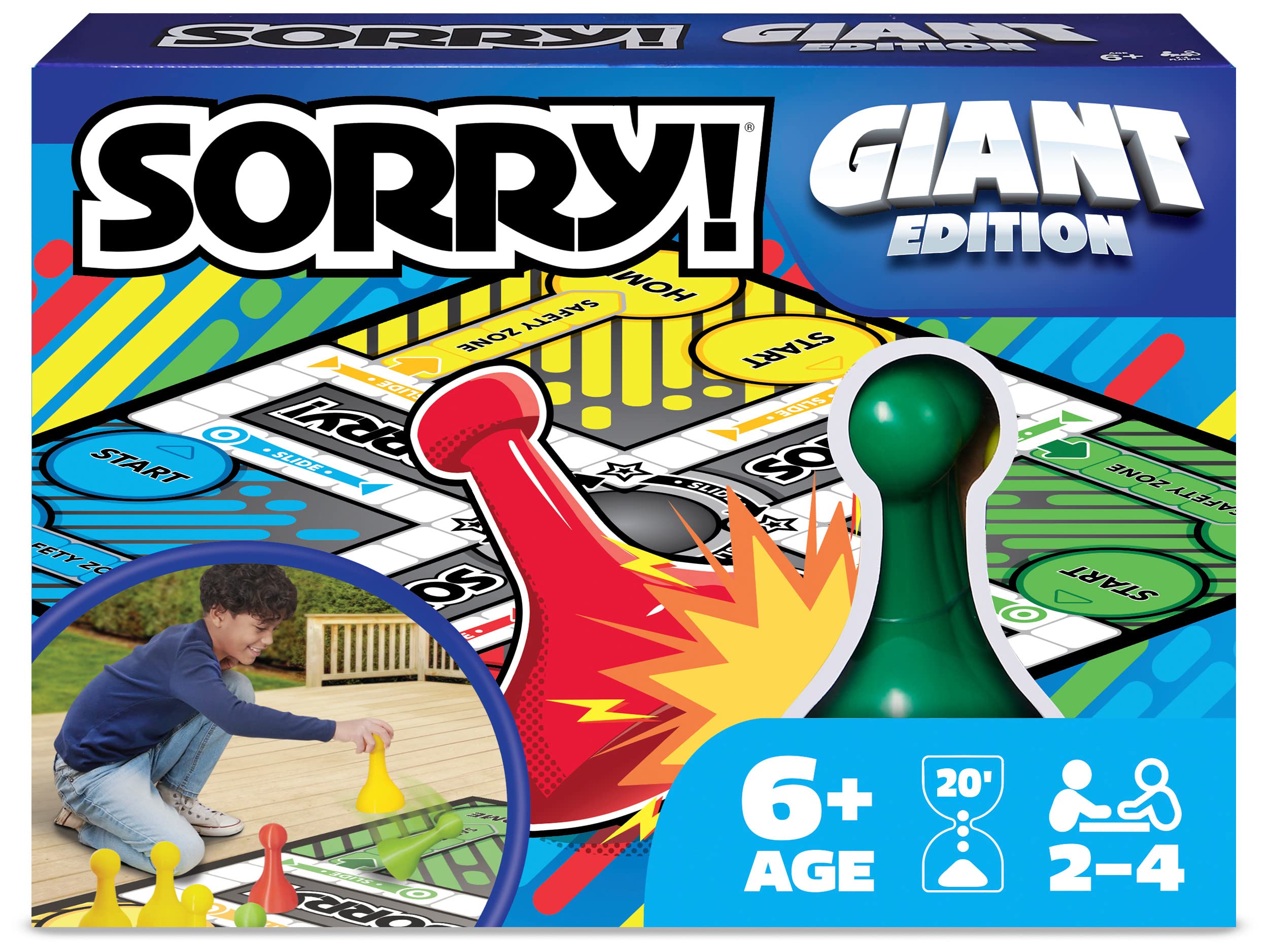 Foto 2 pulgar | Juego De Mesa Familiar Clásico Giant Sorry Spin Master Games - Venta Internacional.