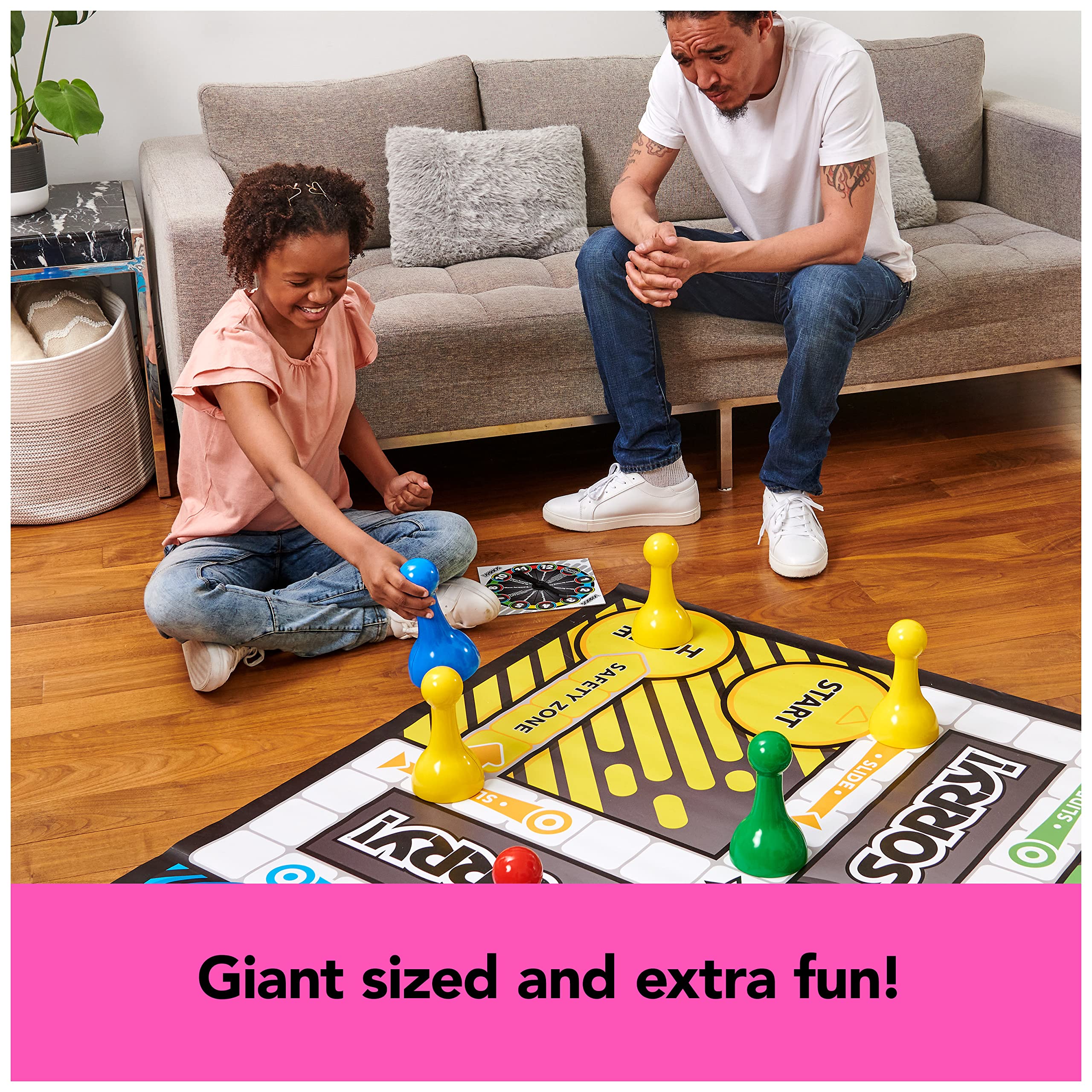 Foto 4 pulgar | Juego De Mesa Familiar Clásico Giant Sorry Spin Master Games - Venta Internacional.