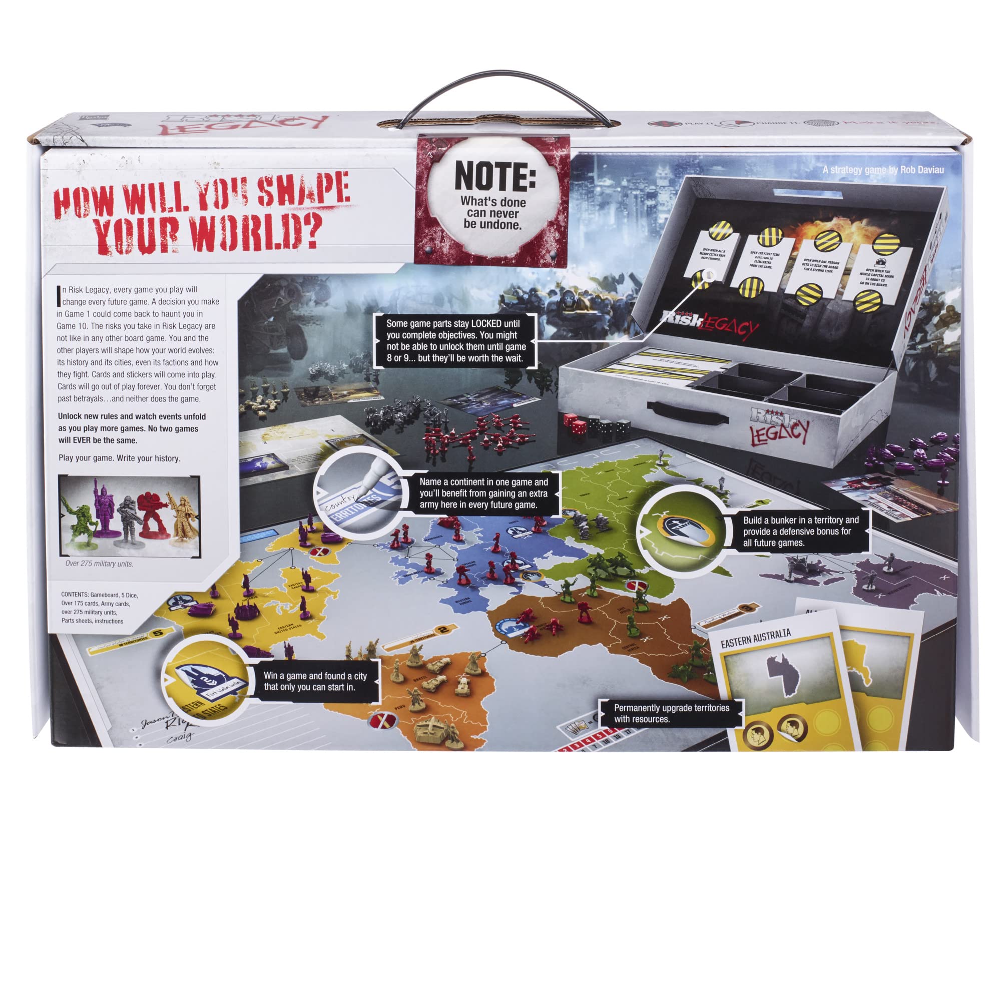 Foto 3 pulgar | Juego De Mesa Hasbro Gaming Risk Legacy Strategy Desde Hace Más De 13 Años - Venta Internacional.