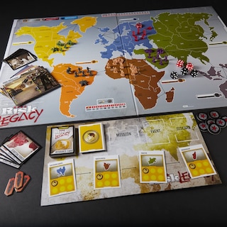 Foto 3 | Juego De Mesa Hasbro Gaming Risk Legacy Strategy Desde Hace Más De 13 Años - Venta Internacional.