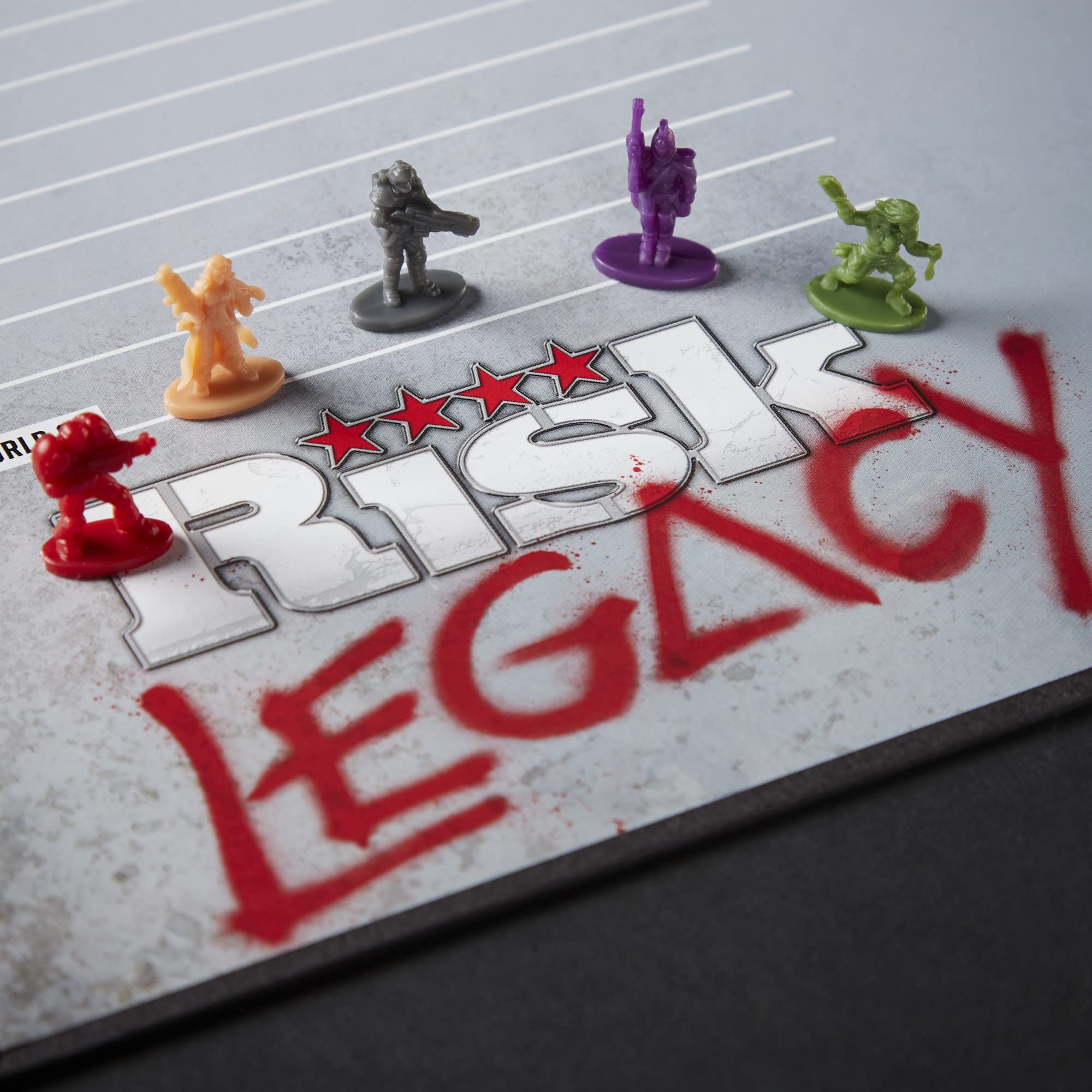 Foto 7 pulgar | Juego De Mesa Hasbro Gaming Risk Legacy Strategy Desde Hace Más De 13 Años - Venta Internacional.