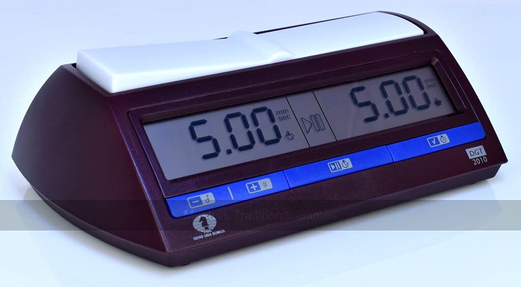 Reloj Digital De Ajedrez Dgt 2010 Xl Para Ajedrez Y Juegos De Mesa - Venta Internacional.