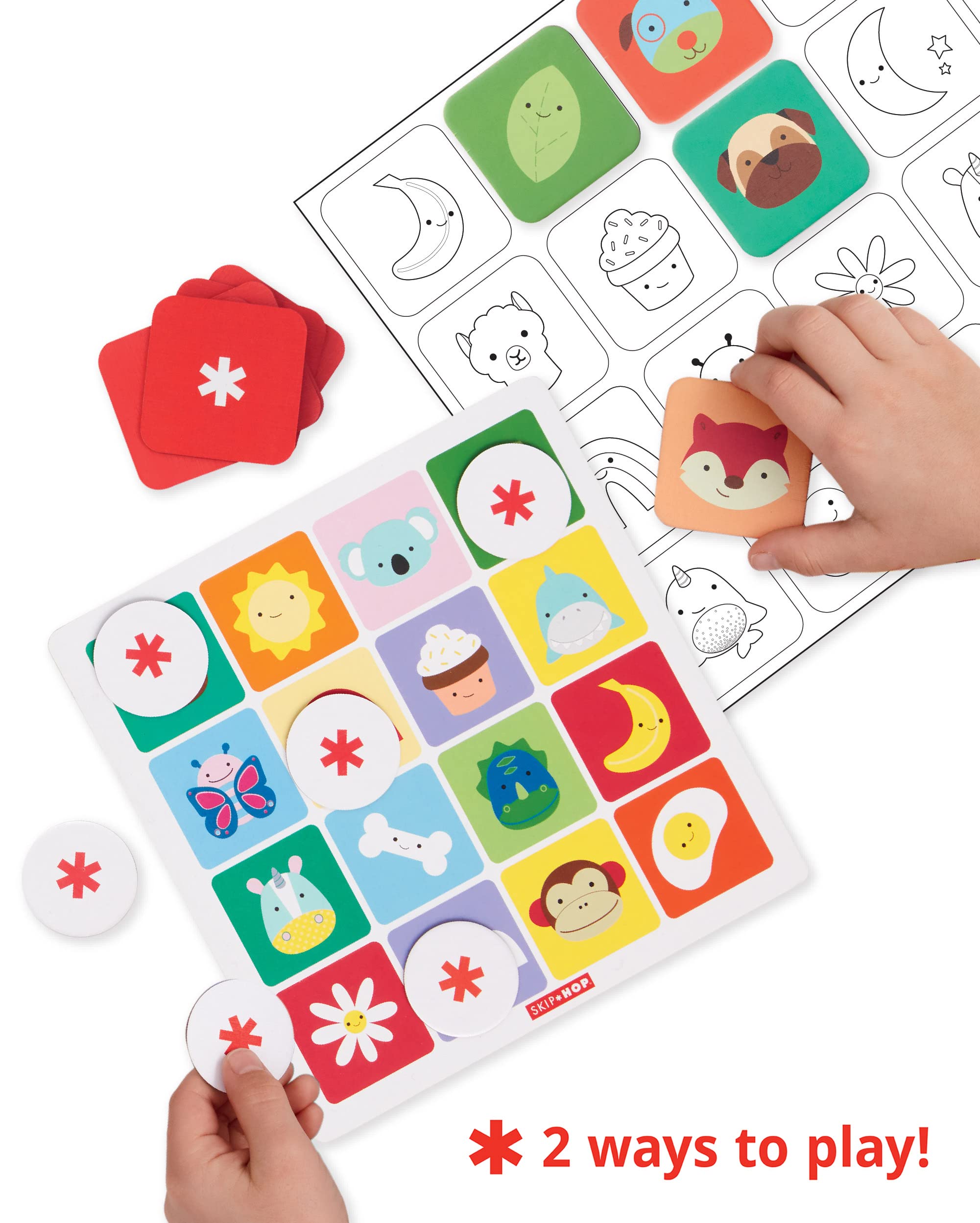 Foto 6 pulgar | Juego De Mesa Skip Hop Zoo Crew Bingo Para Niños Mayores De 3 Años - Venta Internacional.