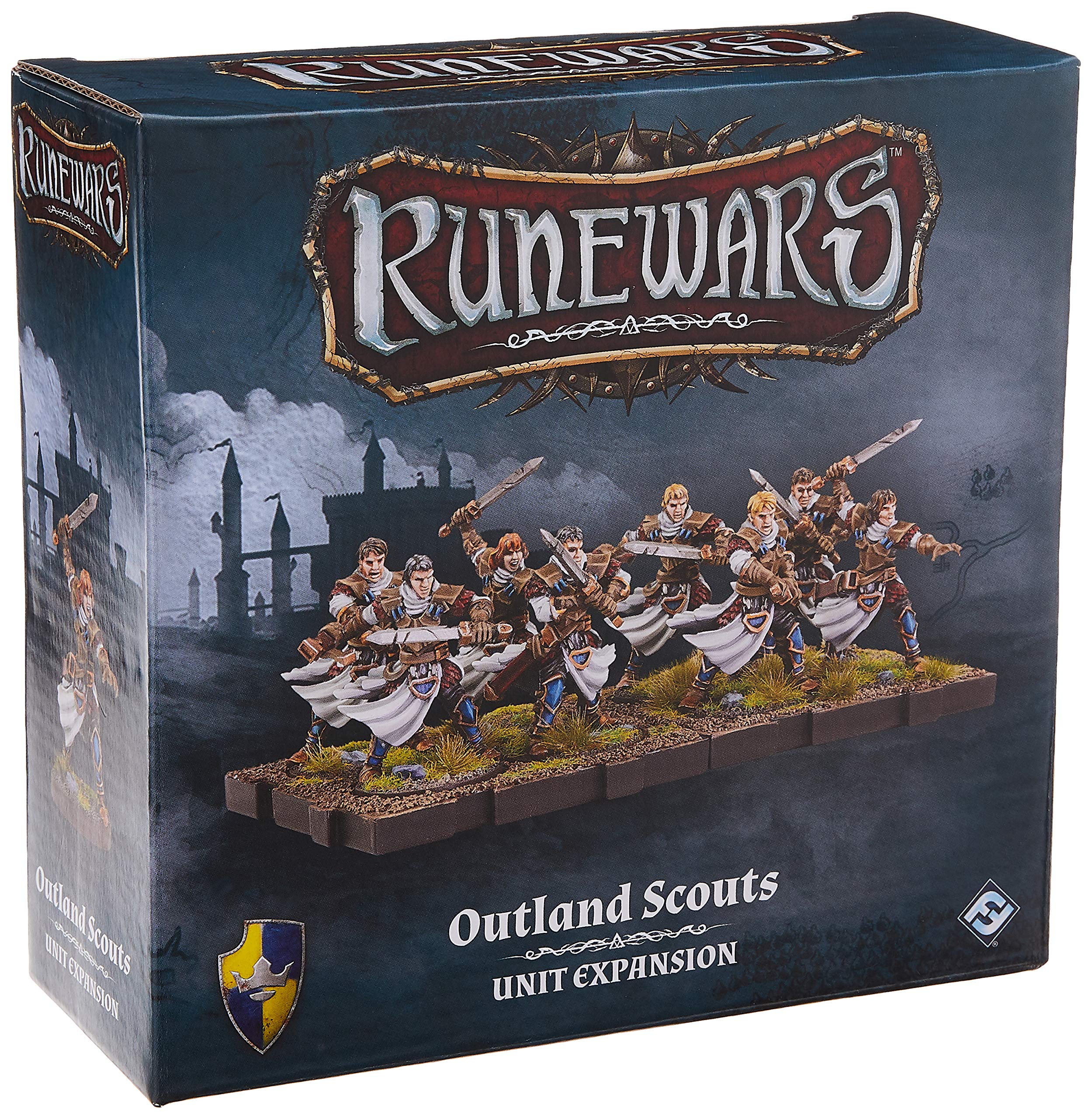 Paquete De Expansión Fantasy Flight Games Runewars Outland Scouts - Venta Internacional.