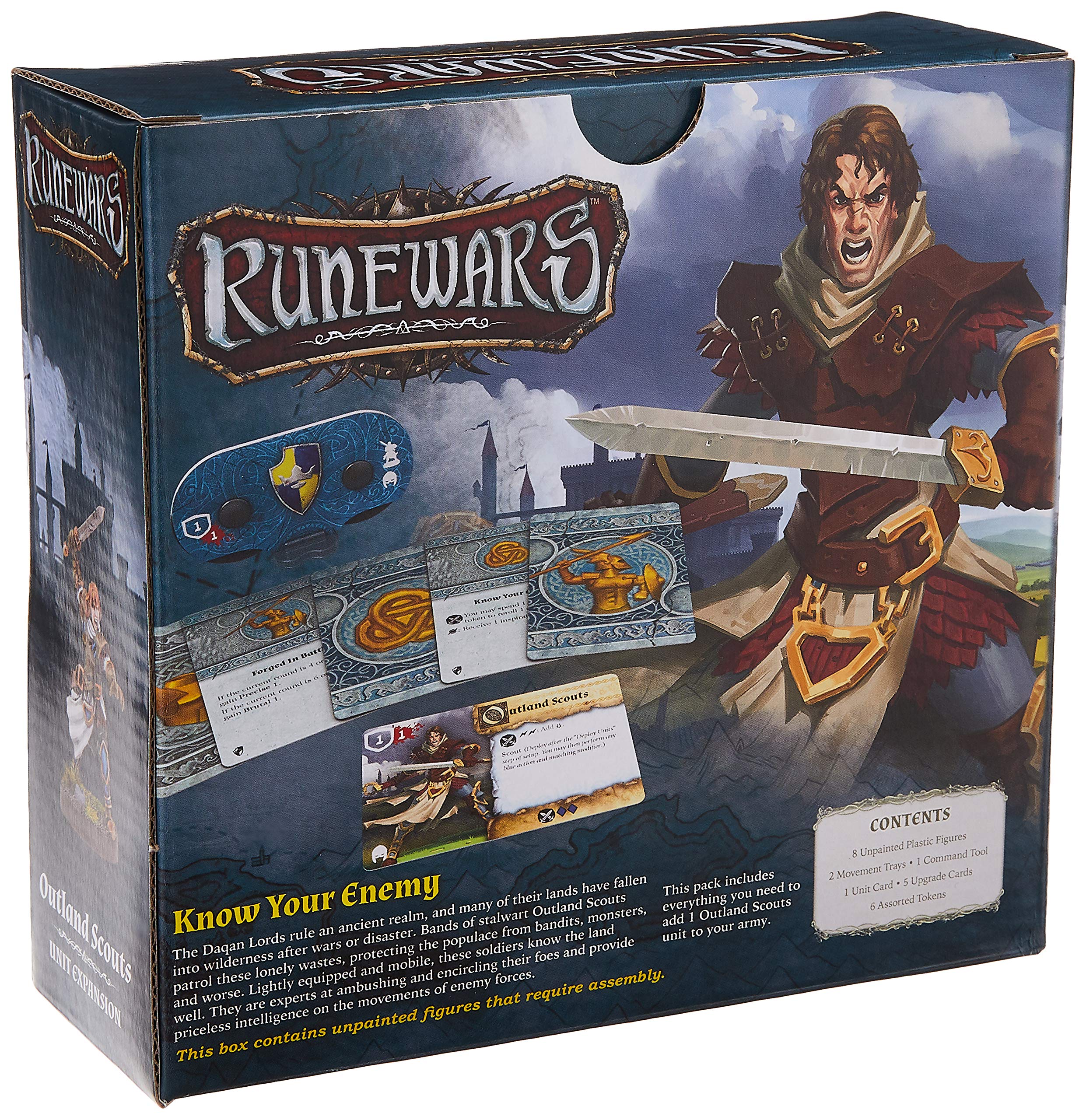 Foto 3 pulgar | Paquete De Expansión Fantasy Flight Games Runewars Outland Scouts - Venta Internacional.