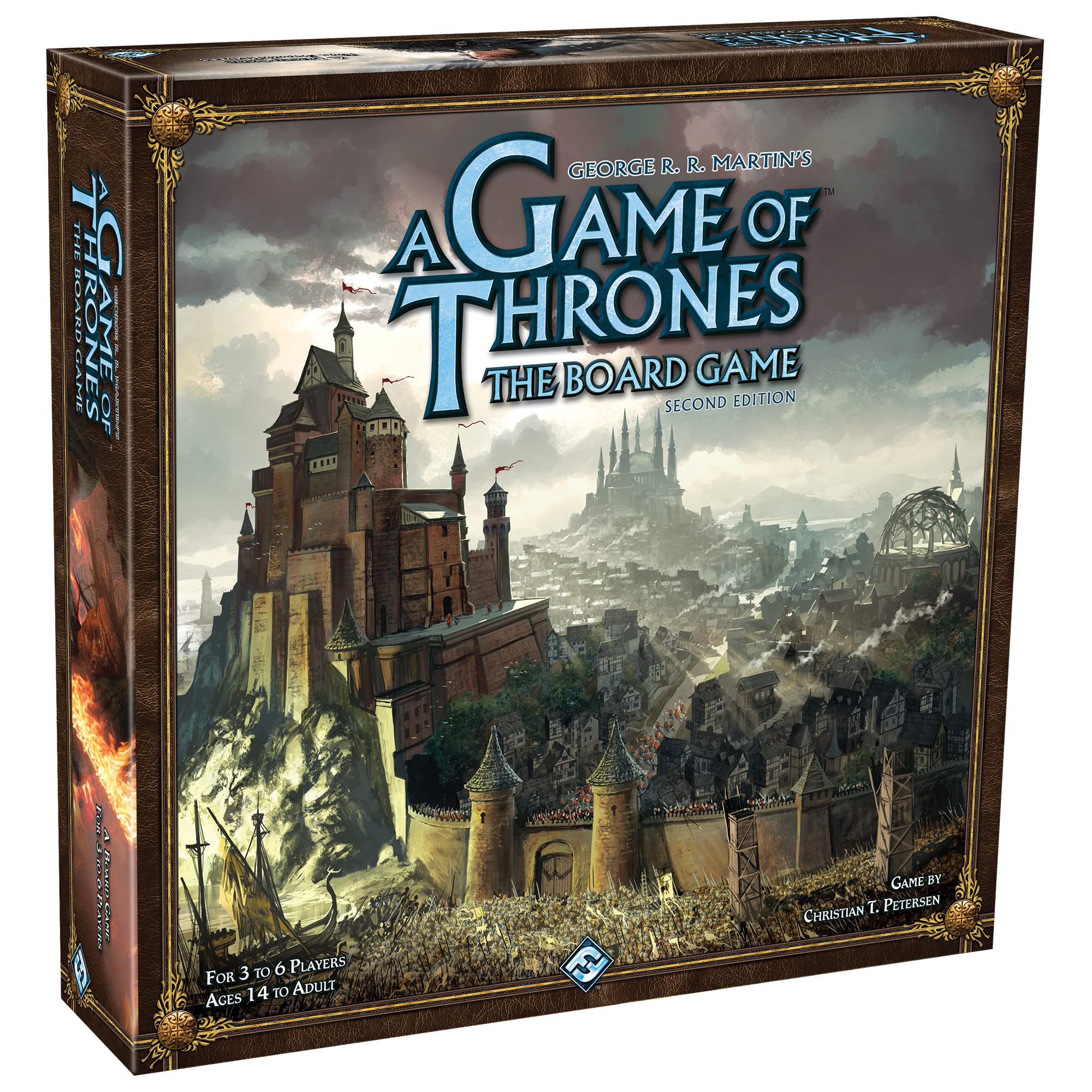 Foto 2 pulgar | Juego De Mesa Fantasy Flight Games A Game Of Thrones 2a Edición - Venta Internacional.