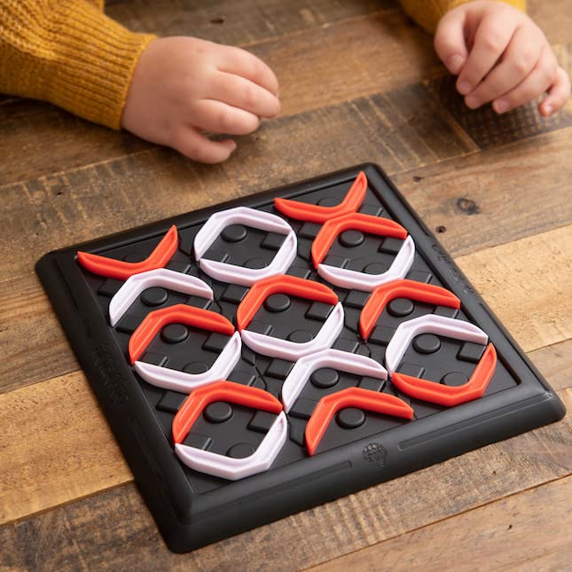 Foto 2 | Juego De Mesa Fat Brain Toys Tik-tak-flip Tic Tac Toe Para Mayores De 8 Años - Venta Internacional.