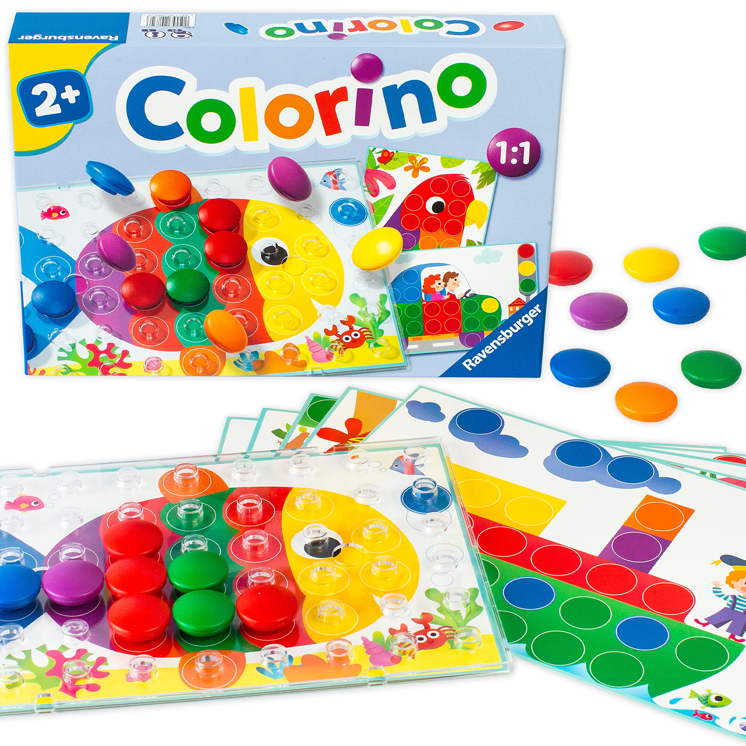 Foto 2 pulgar | Juego De Reconocimiento De Colores Ravensburger Colorino Kids 2+ Years - Venta Internacional.