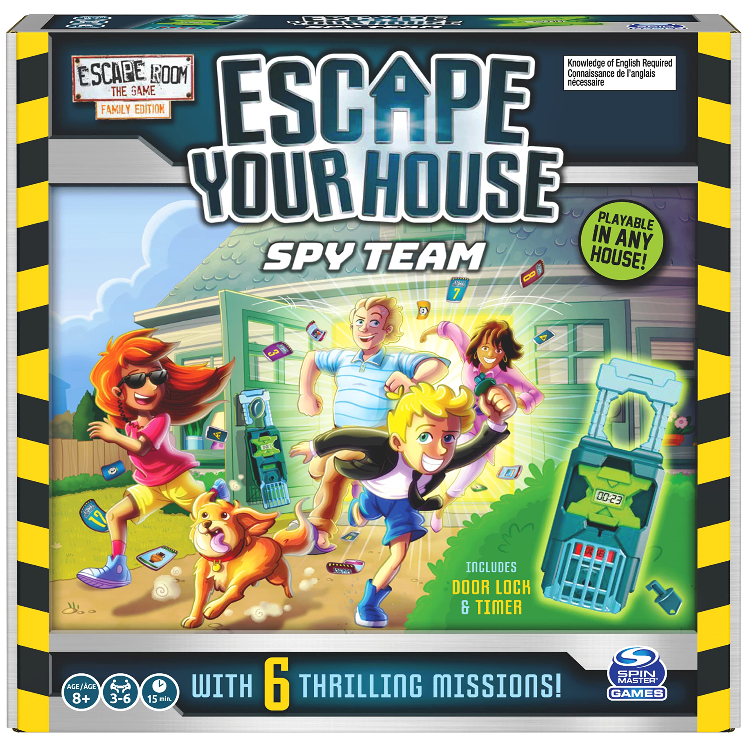 Foto 1 | Juego De Mesa Spin Master Games Escape Room The Game Spy Team - Venta Internacional.