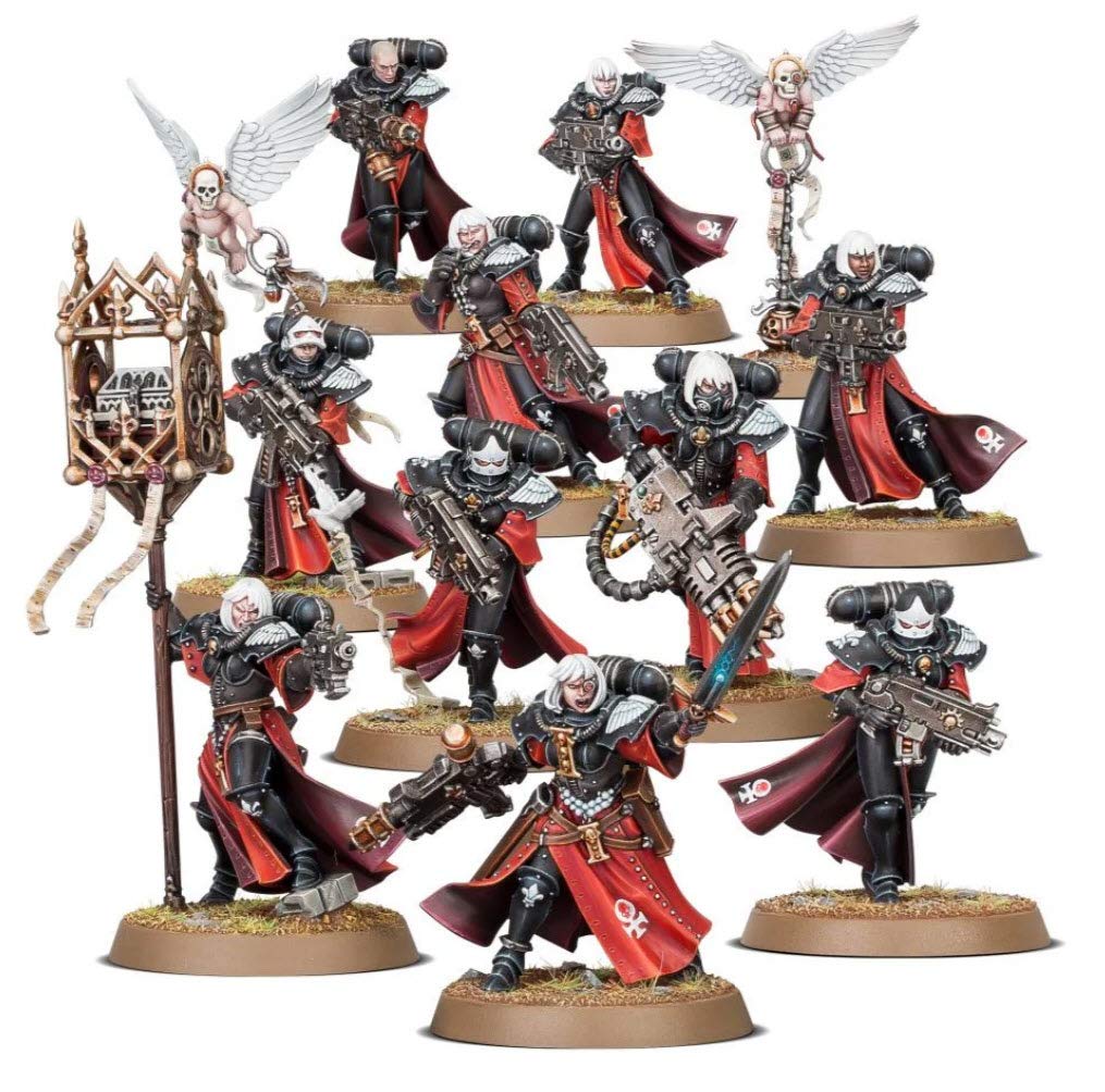 Foto 3 pulgar | Miniatures Games Workshop Warhammer 40,000 Adepta Sororitas - Venta Internacional.