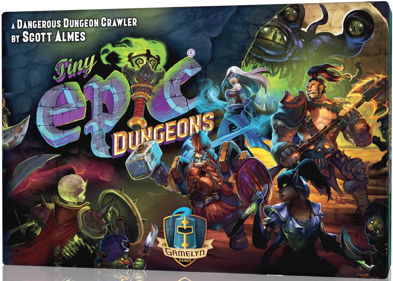 Juego De Mesa Gamelyn Games Tiny Epic Dungeons - Venta Internacional.