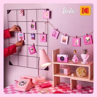 Foto 6 | Marcos Cuadrados Colgantes Kodak X Barbie Para Fotos Zink De 2 X 3 Pulgadas - Venta Internacional.