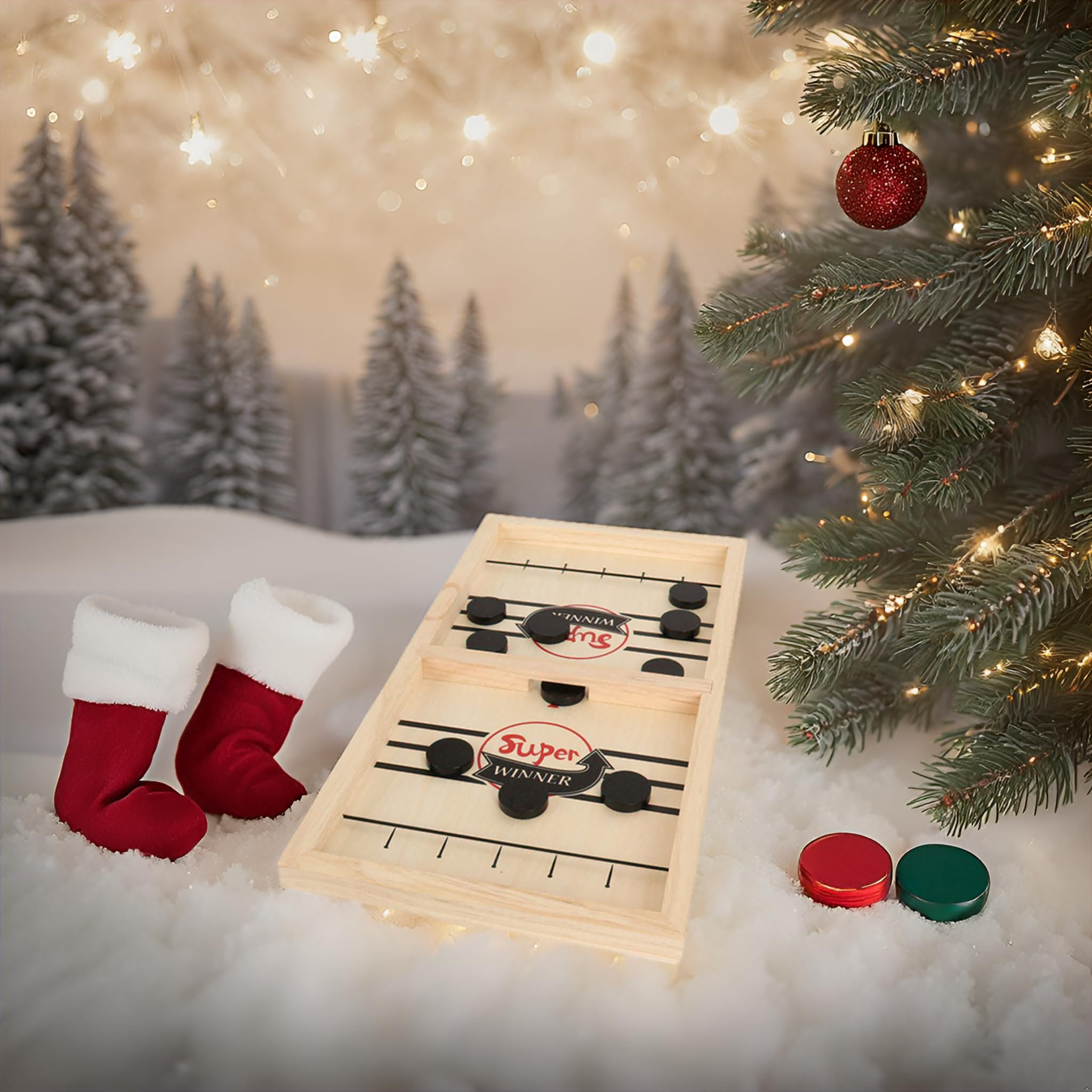 Foto 4 | Juego de Mesa Simplenice Fast Sling Puck-Venta Internacional
