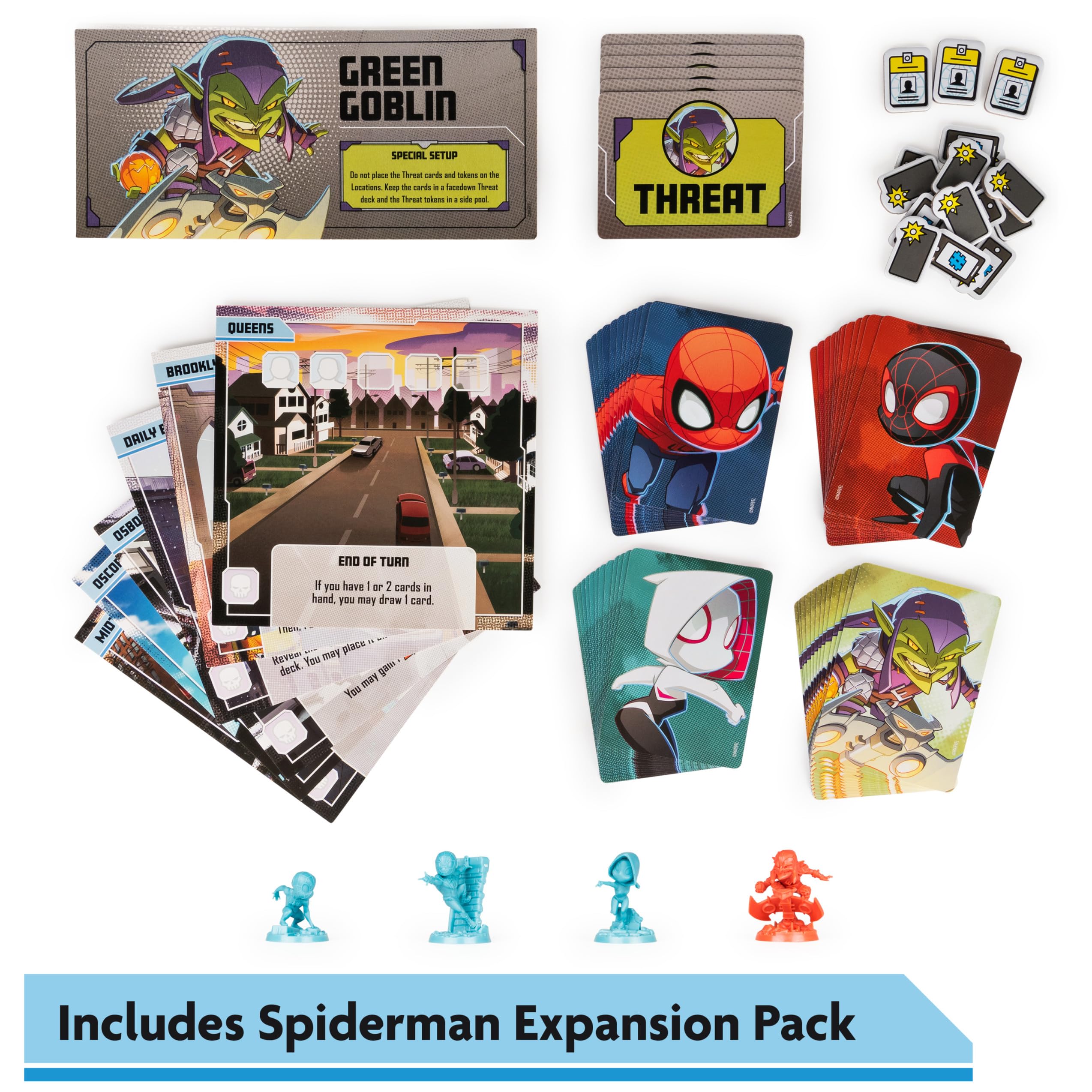Foto 4 pulgar | Juego De Mesa Spin Master Marvel United Con Spiderman Y Dr. Strange - Venta Internacional.