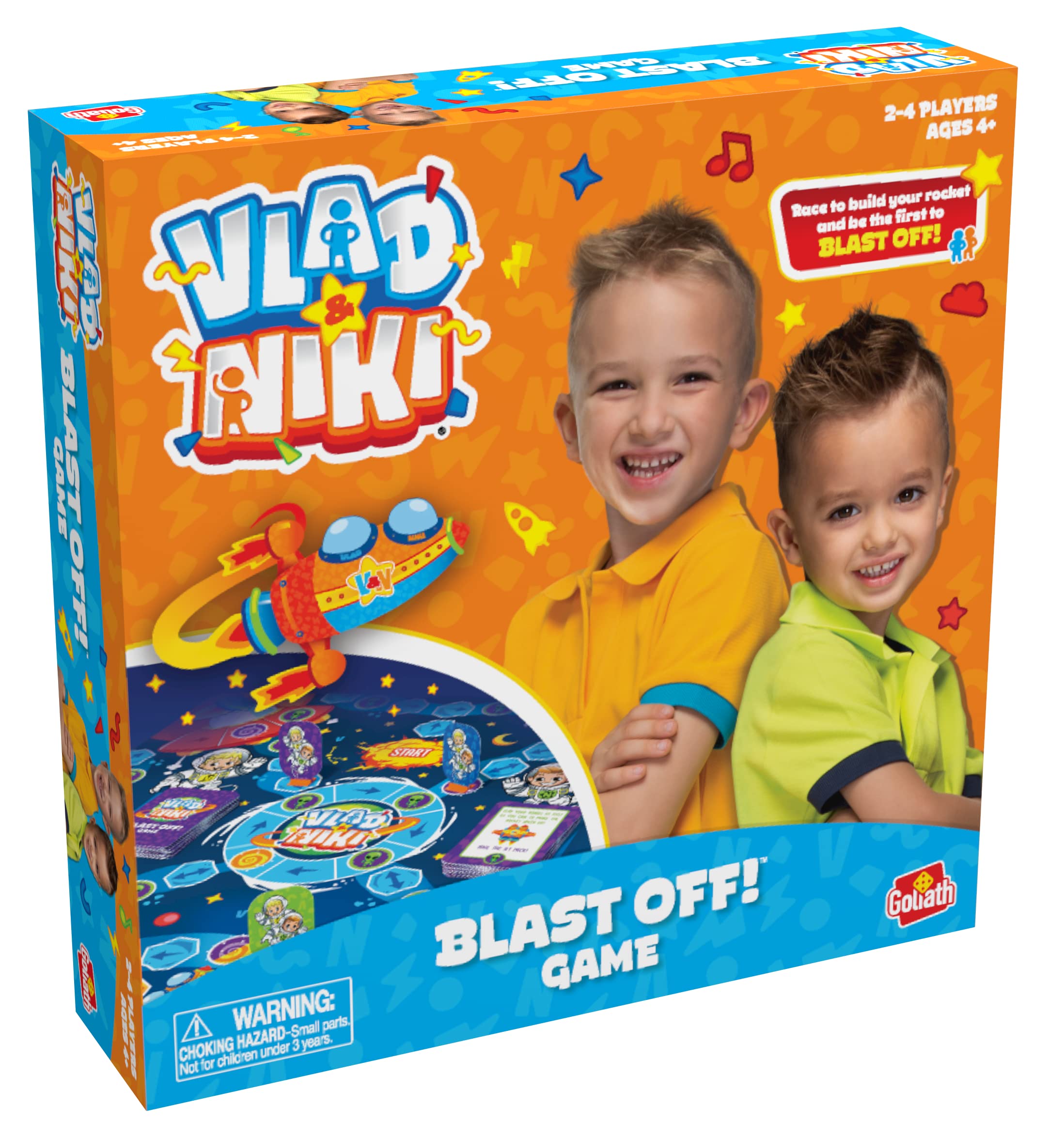 Foto 5 pulgar | Juego De Mesa Goliath Vlad & Niki Blast Off! Para Niños A Partir De 4 Años - Venta Internacional.