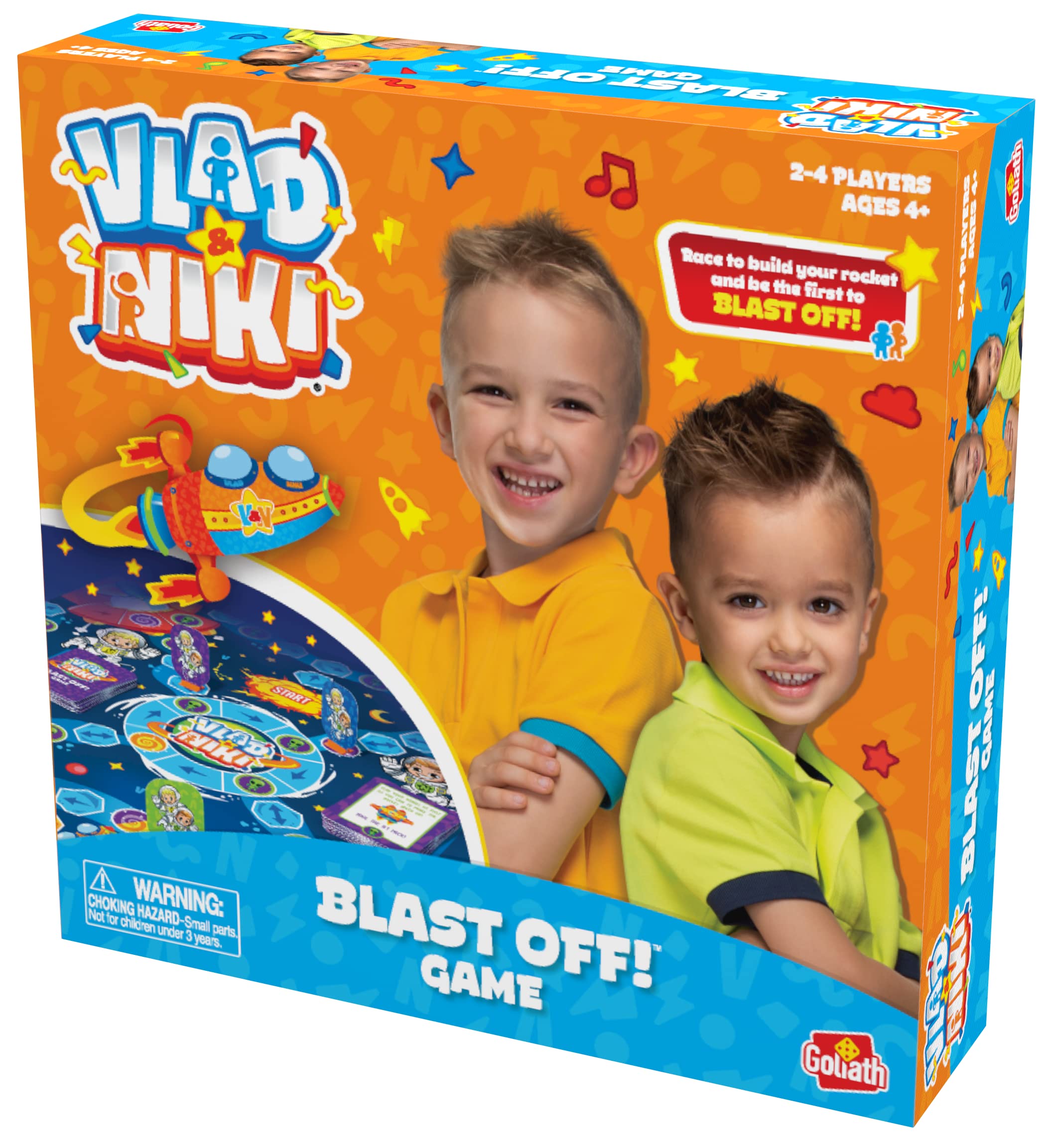 Foto 6 pulgar | Juego De Mesa Goliath Vlad & Niki Blast Off! Para Niños A Partir De 4 Años - Venta Internacional.