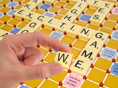 Foto 3 | Juegos De Movimientos Ganadores De Scrabble Tile Lock En Ee. Uu., Para 2 A 4 Jugadores - Venta Internacional.