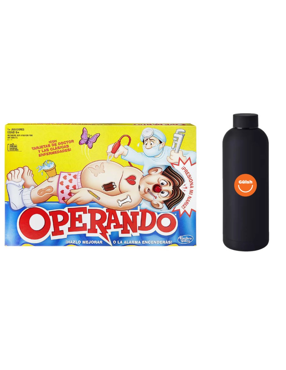 Foto 1 | Juego De Mesa Operando + Termo De Agua Güish