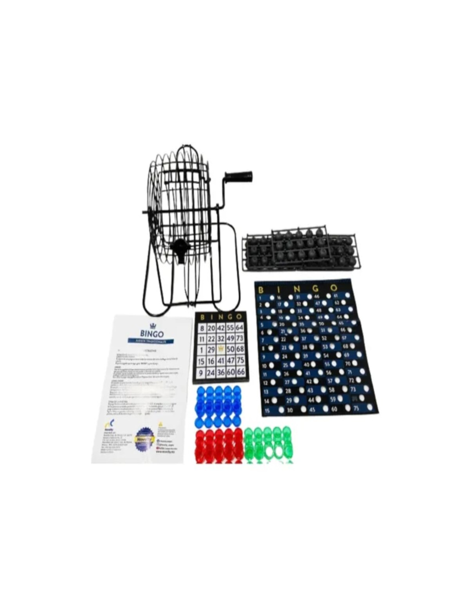 Foto 3 | Juego De Mesa Bingo Foil 75 Esferas + Termo De Agua Güish