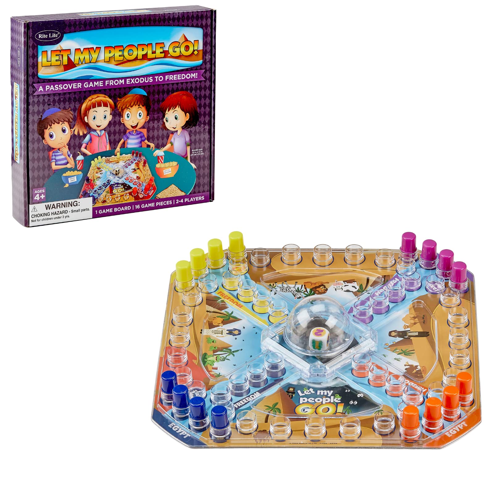 Foto 1 | Juego De Mesa Rite Lite ¡deja Ir A Mi Gente! Pascua: ¡4 Jugadores! - Venta Internacional.