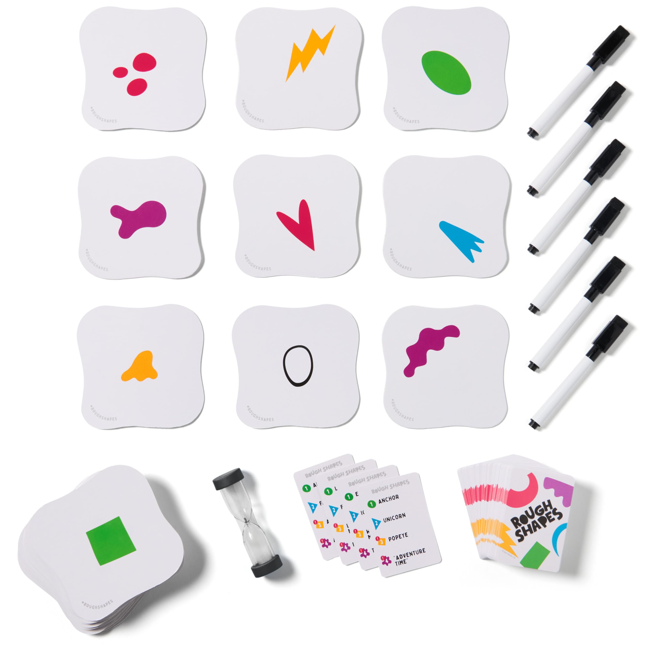 Foto 8 pulgar | Juego De Dibujo Rápido Spin Master Games Rough Shapes Kids 8+ - Venta Internacional.