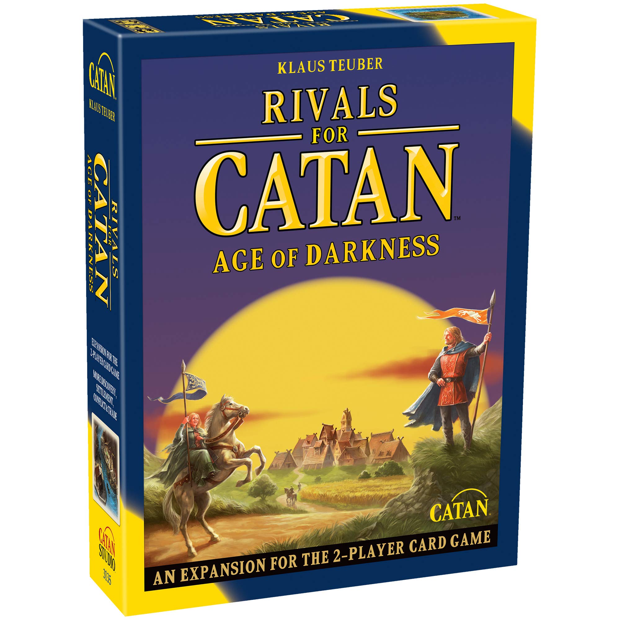 Foto 2 pulgar | La Expansión Del Juego De Cartas Catan Rivals For Age Of Darkness Dura Más De 10 Años - Venta Internacional.