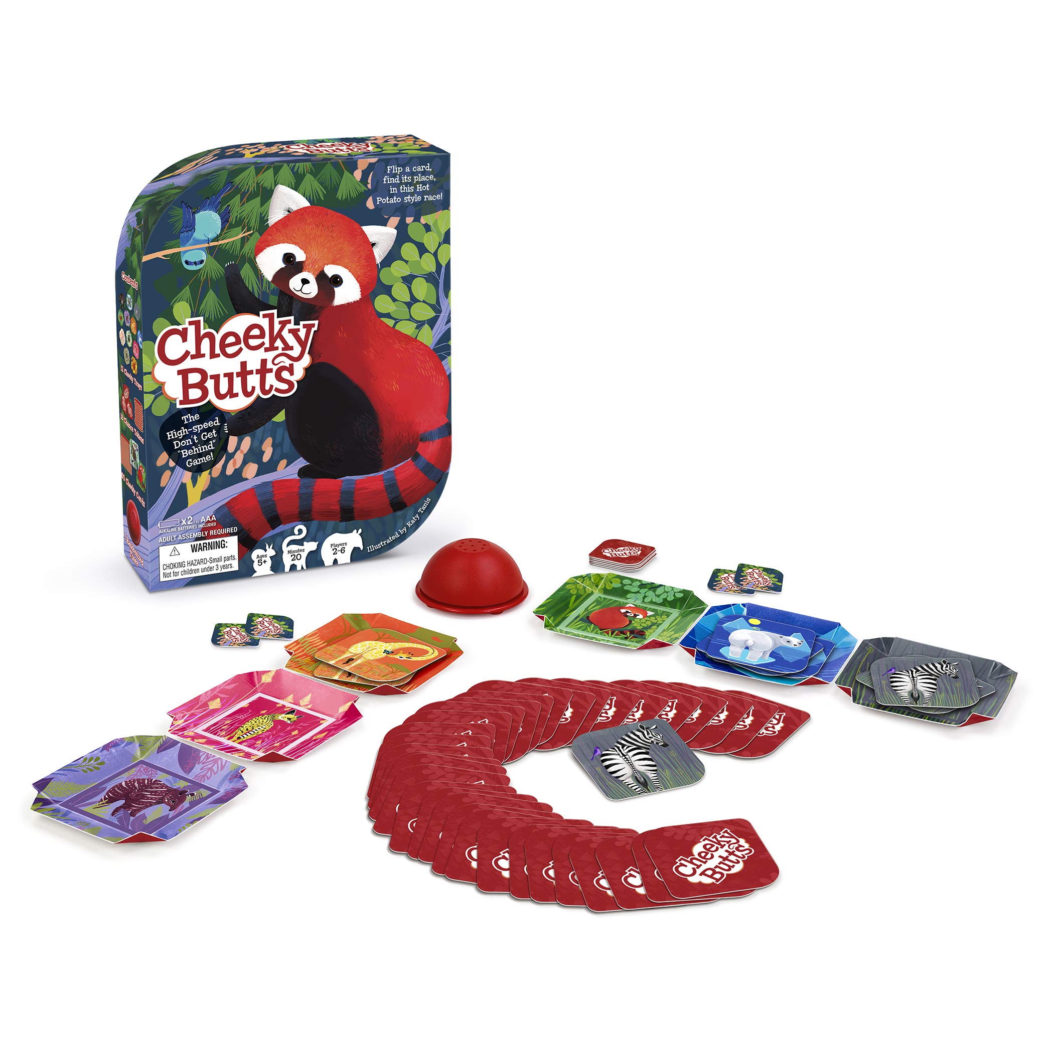 Foto 3 pulgar | Juego De Mesa Bananagrams Cheeky Butts Para Niños Mayores De 6 Años - Venta Internacional.