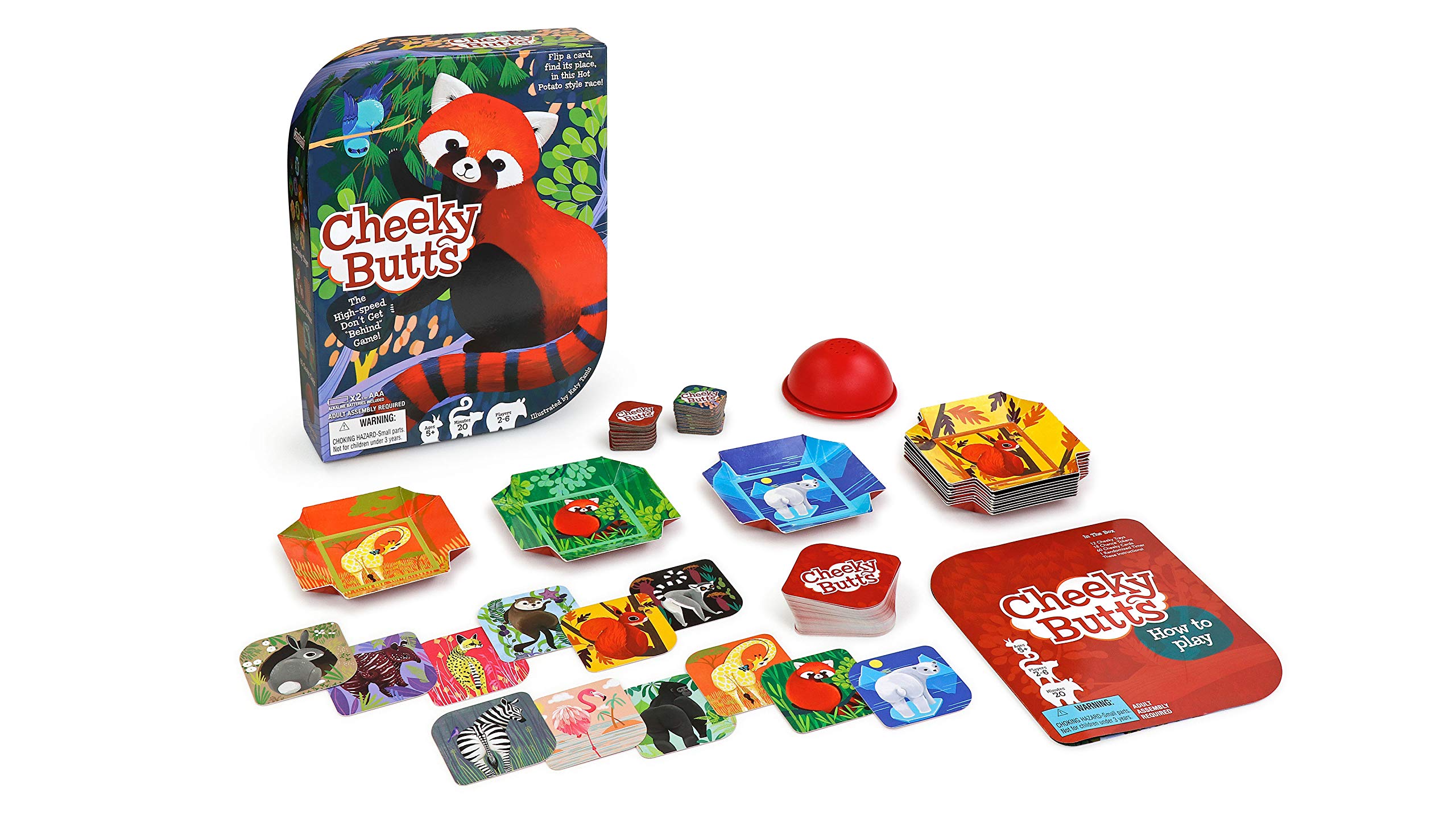 Foto 4 pulgar | Juego De Mesa Bananagrams Cheeky Butts Para Niños Mayores De 6 Años - Venta Internacional.