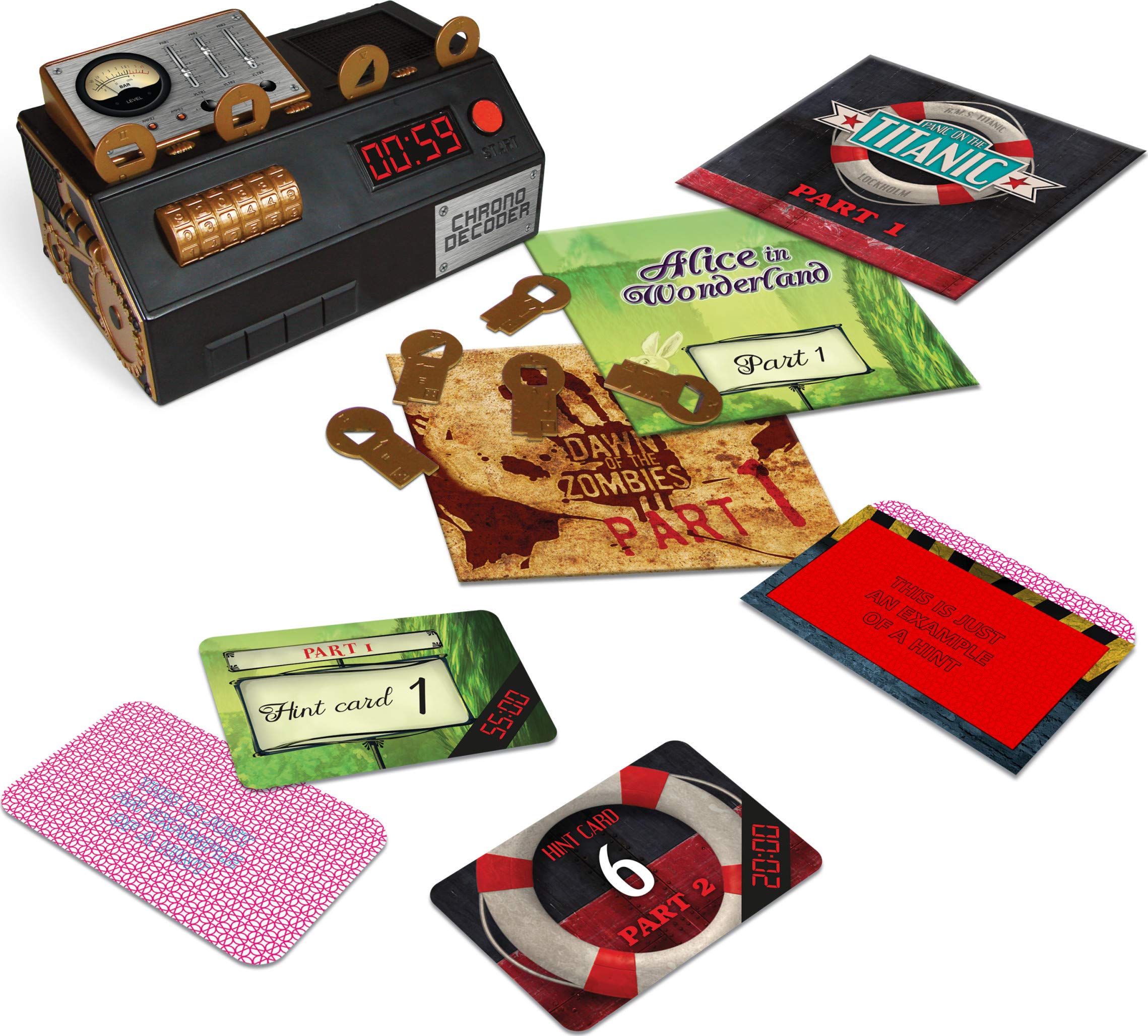 Foto 3 pulgar | Juego De Mesa Spin Master Escape Room Versión 3 Para Mayores De 16 Años - Venta Internacional.