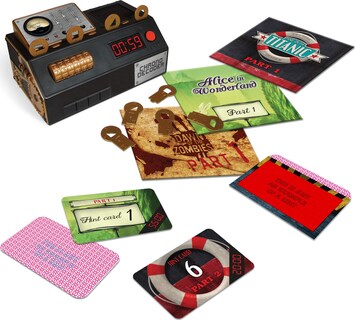 Foto 2 | Juego De Mesa Spin Master Escape Room Versión 3 Para Mayores De 16 Años - Venta Internacional.