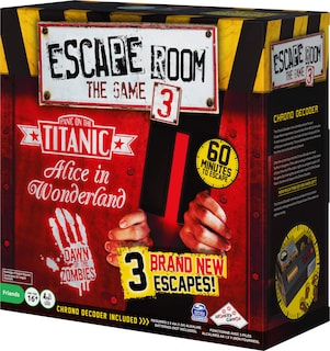 Foto 4 | Juego De Mesa Spin Master Escape Room Versión 3 Para Mayores De 16 Años - Venta Internacional.