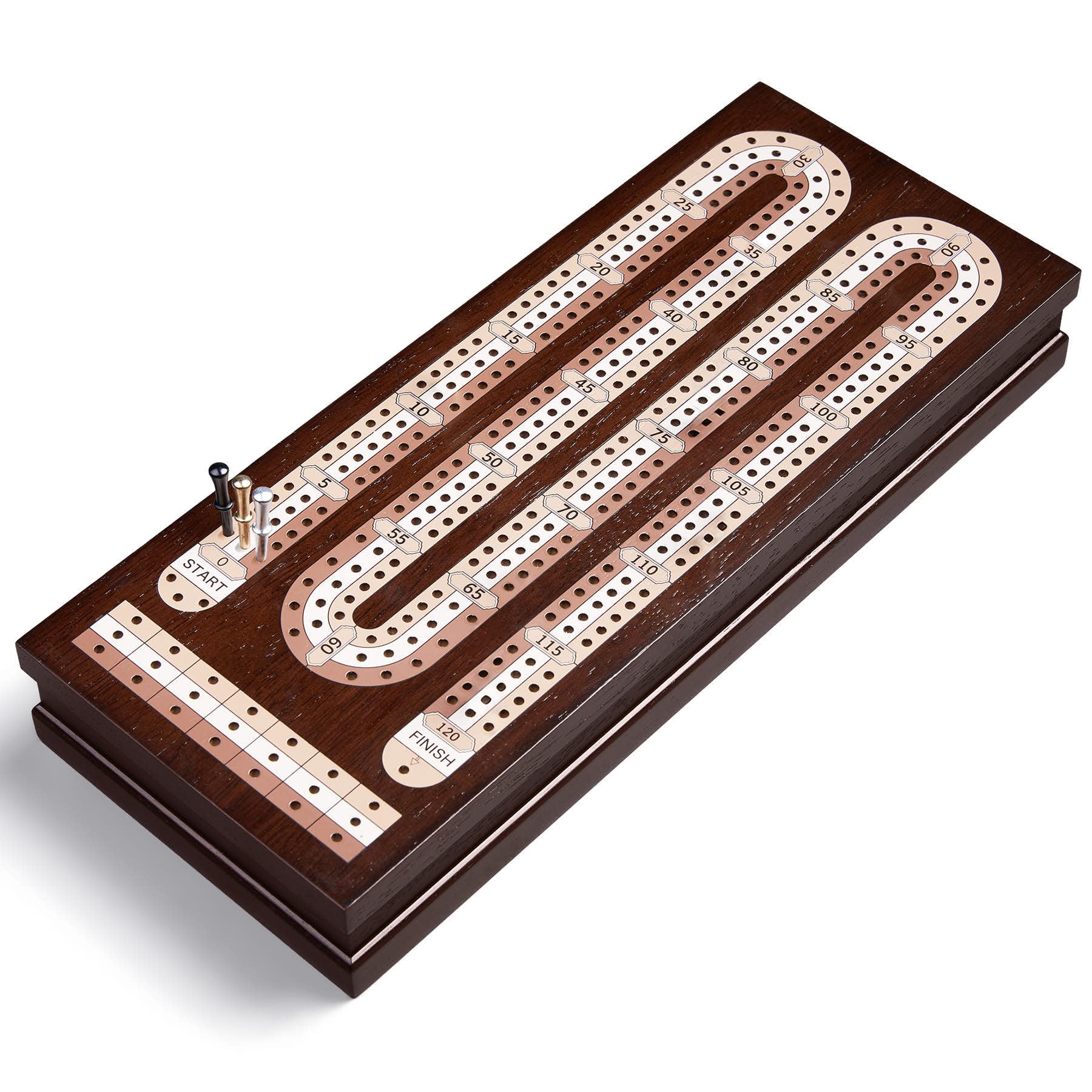 Foto 4 pulgar | Juego De Mesa Cribbage Amerous Wooden Con Cierre Magnético - Venta Internacional.