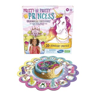 Foto 3 | Juego De Mesa Hasbro Gaming Pretty Princess Unicorn Edition - Venta Internacional.
