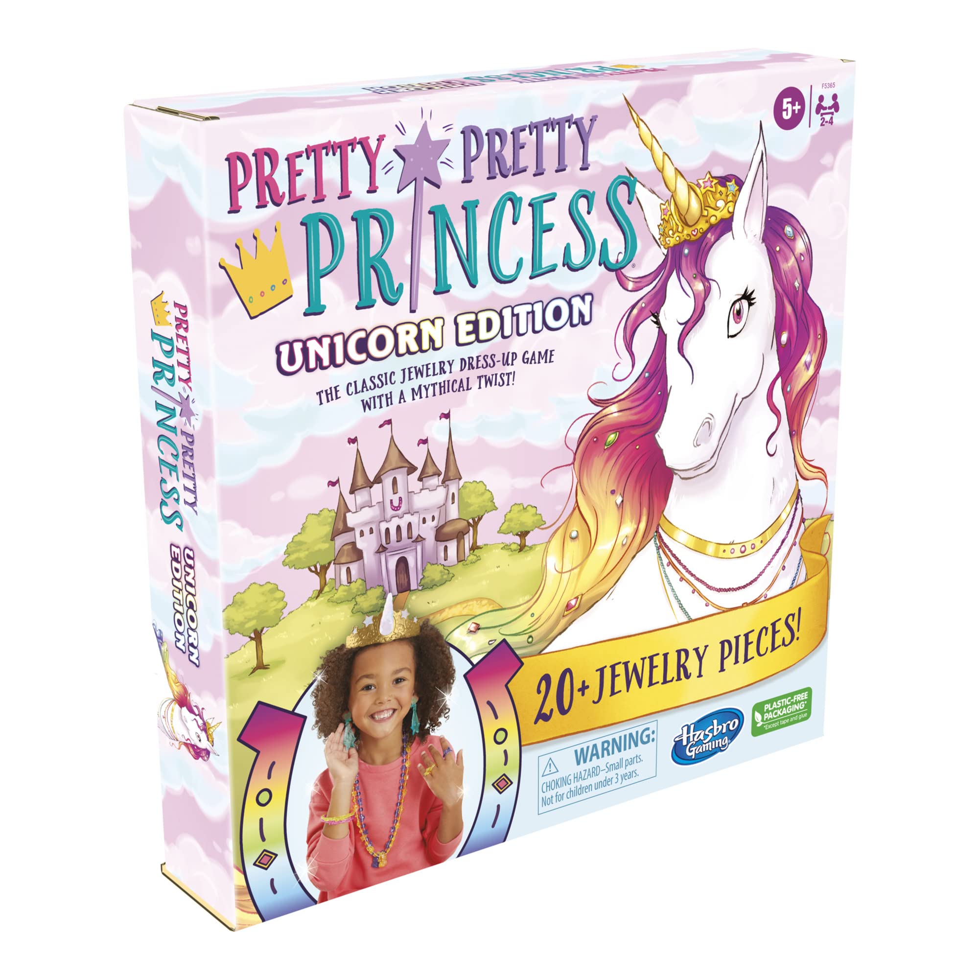 Foto 5 pulgar | Juego De Mesa Hasbro Gaming Pretty Princess Unicorn Edition - Venta Internacional.