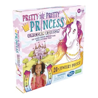 Foto 4 | Juego De Mesa Hasbro Gaming Pretty Princess Unicorn Edition - Venta Internacional.