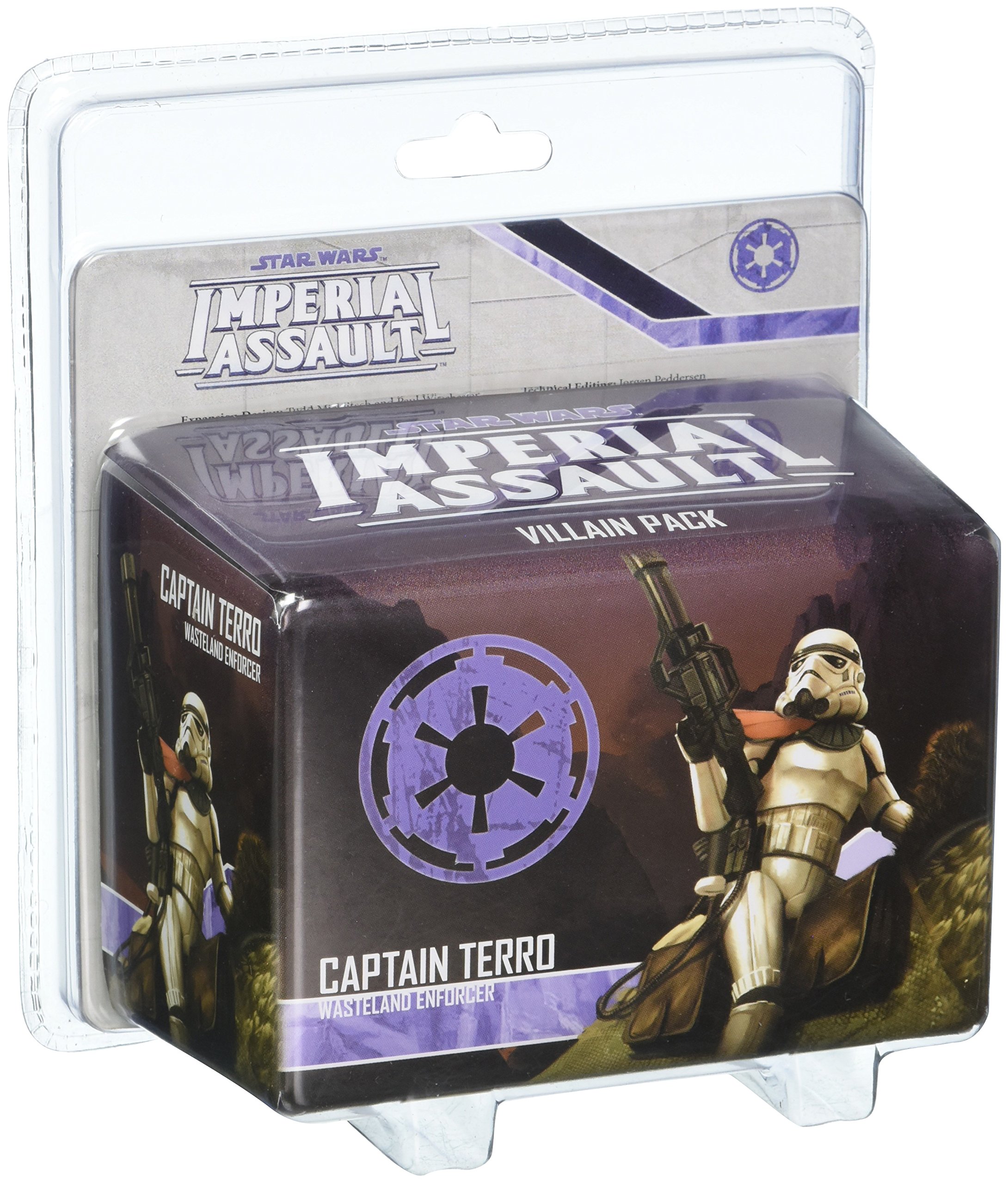 Juego De Mesa Fantasy Flight Star Wars Imperial Assault Captain Terro Villain Pack - Venta Internacional.