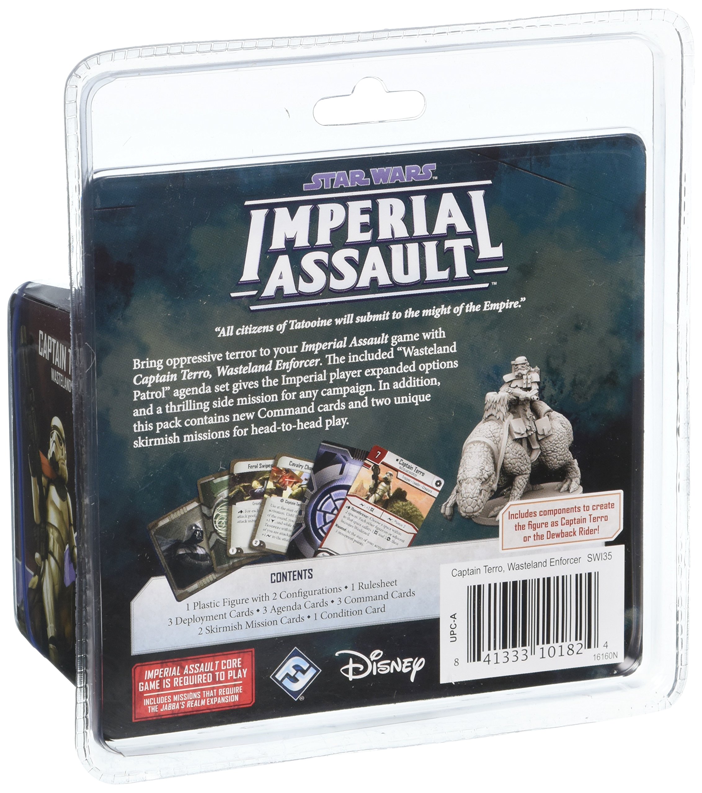 Foto 3 pulgar | Juego De Mesa Fantasy Flight Star Wars Imperial Assault Captain Terro Villain Pack - Venta Internacional.