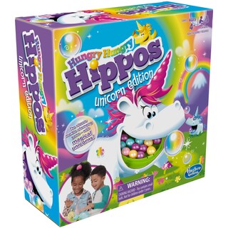 Foto 2 | Juego De Mesa Hasbro Gaming Hungry Hippos Unicorn Edition - Venta Internacional.
