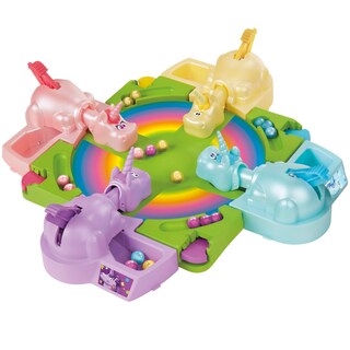 Foto 5 | Juego De Mesa Hasbro Gaming Hungry Hippos Unicorn Edition - Venta Internacional.