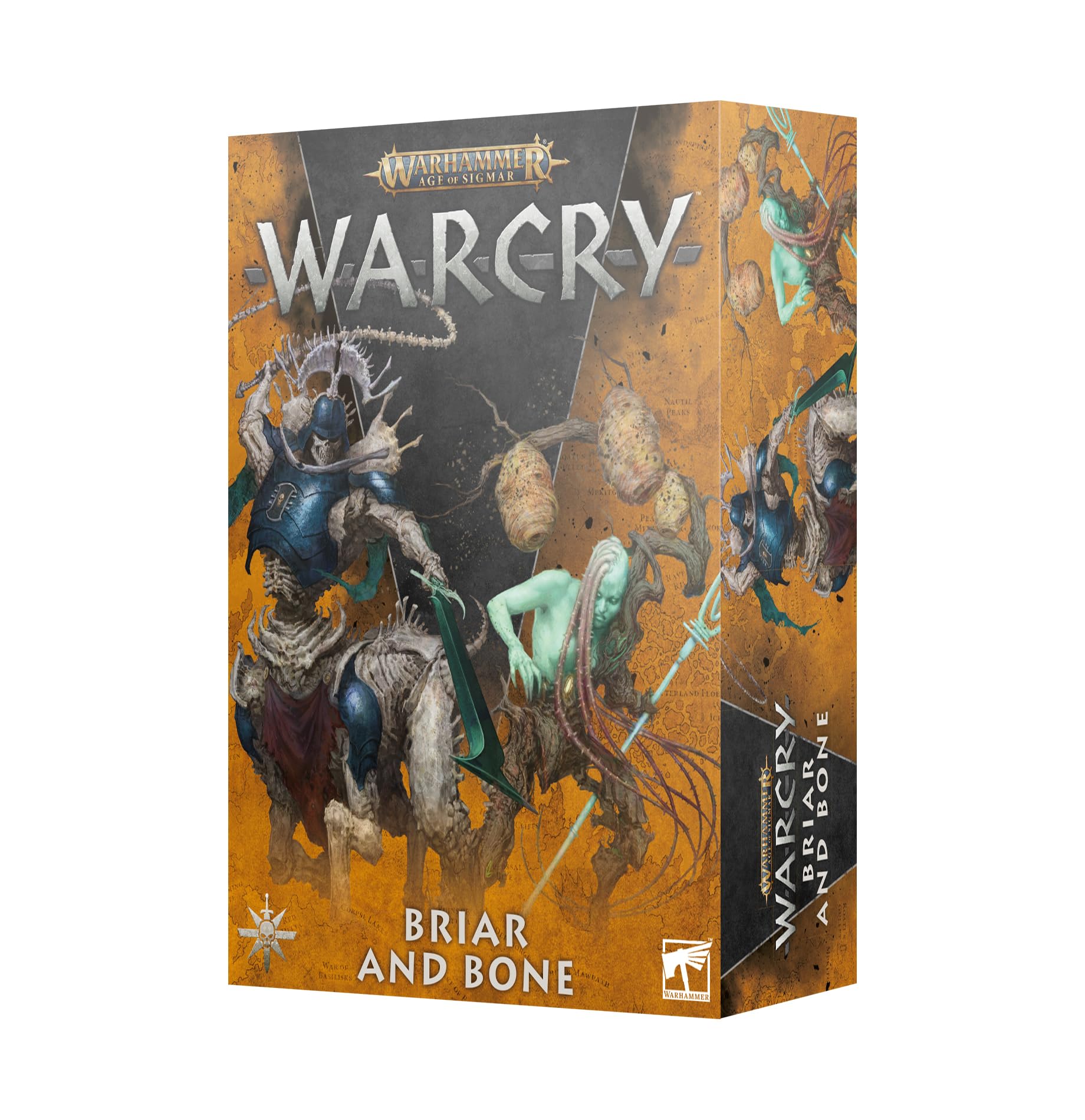 Juego De Mesa Warhammer Warcry: Briar And Bone Con Miniaturas - Venta Internacional.