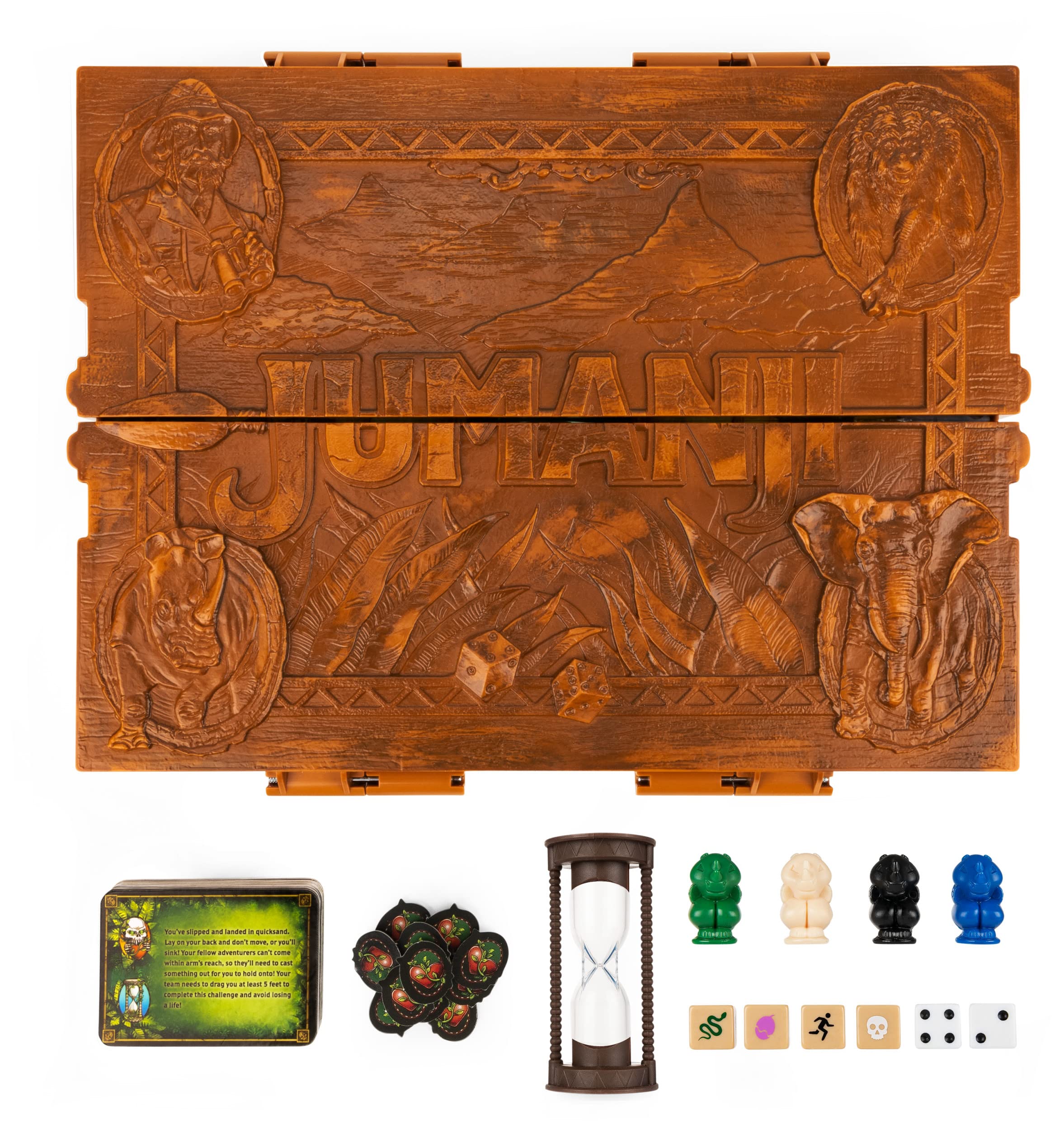 Foto 8 pulgar | Juego De Mesa Spin Master Games Jumanji Deluxe Con Luces Y Sonidos - Venta Internacional.