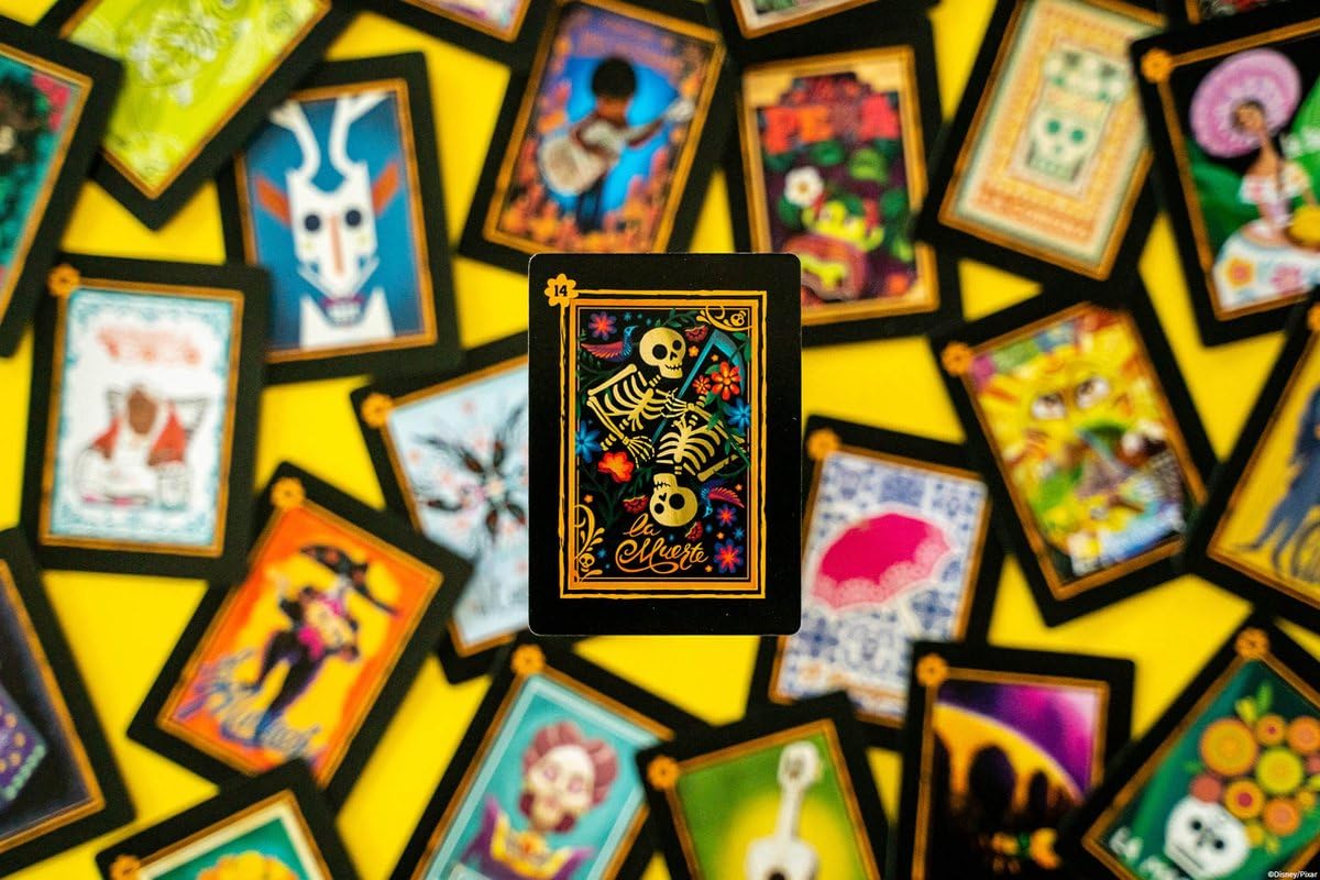 Foto 5 pulgar | Juego De Lotería Coco Remember Me Disney Pixar Con Ilustraciones Personalizadas - Venta Internacional.