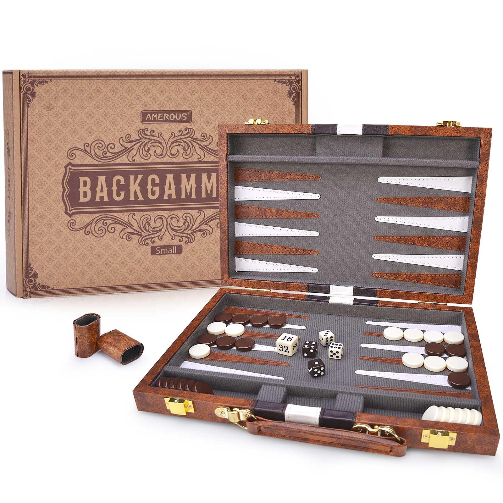 Juego de Mesa Backgammon Amerous Classic - Venta Internacional
