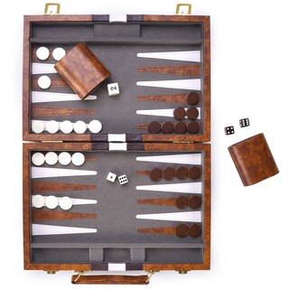Foto 3 | Juego de Mesa Backgammon Amerous Classic - Venta Internacional