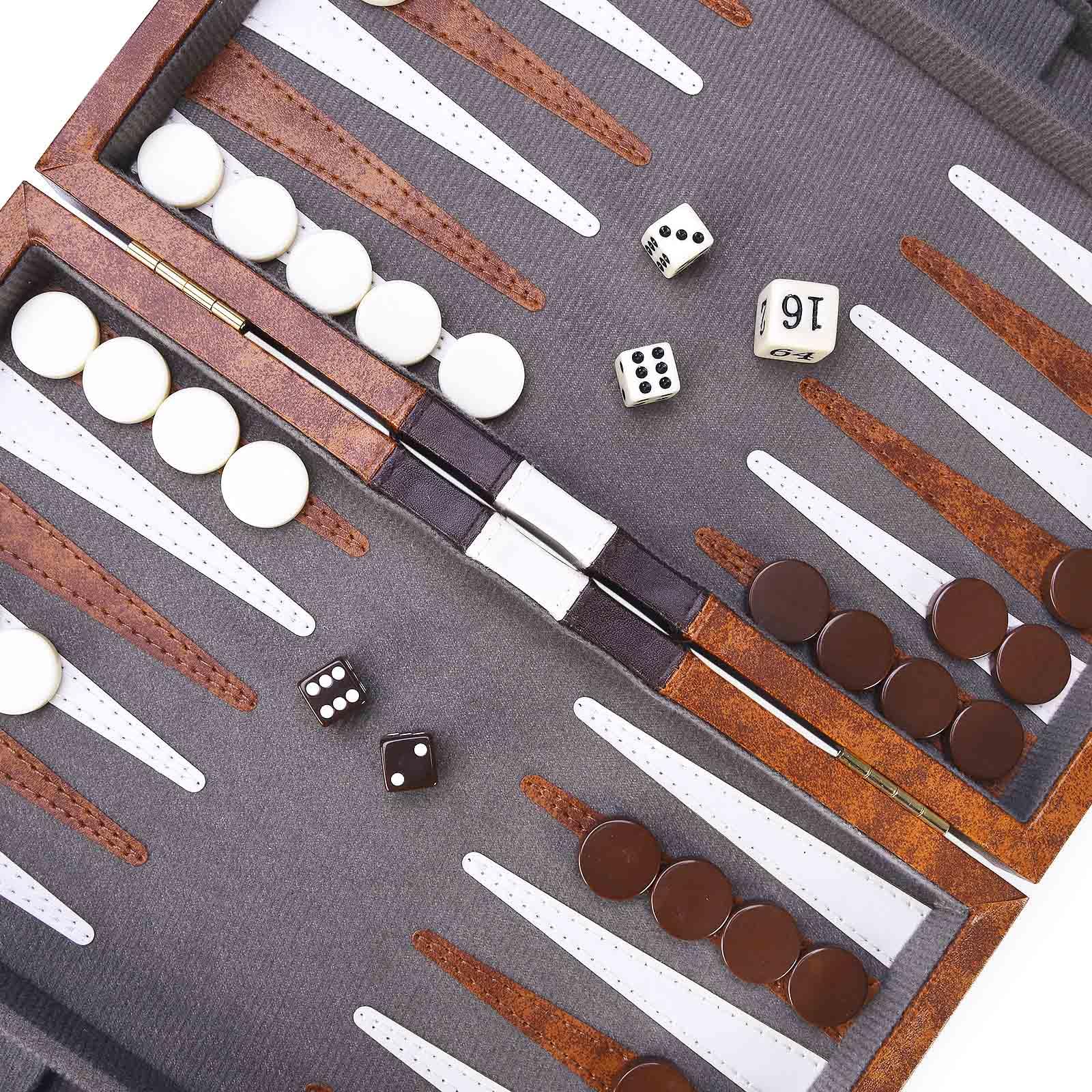 Foto 7 pulgar | Juego de Mesa Backgammon Amerous Classic - Venta Internacional