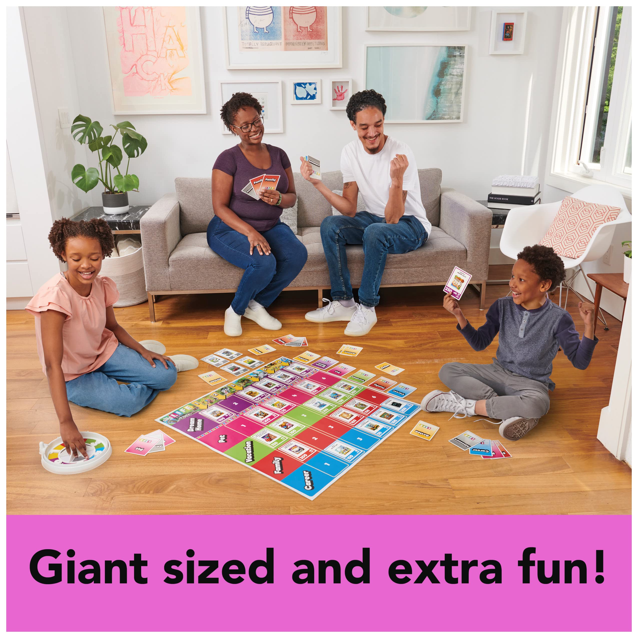 Foto 5 pulgar | Juego De Mesa Spin Master Games The Game Of Life Giant Edition - Venta Internacional.