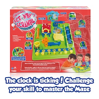 Foto 3 | Juego Marble Run Tomy Games Screwball Scramble Para Niños Mayores De 5 Años - Venta Internacional.