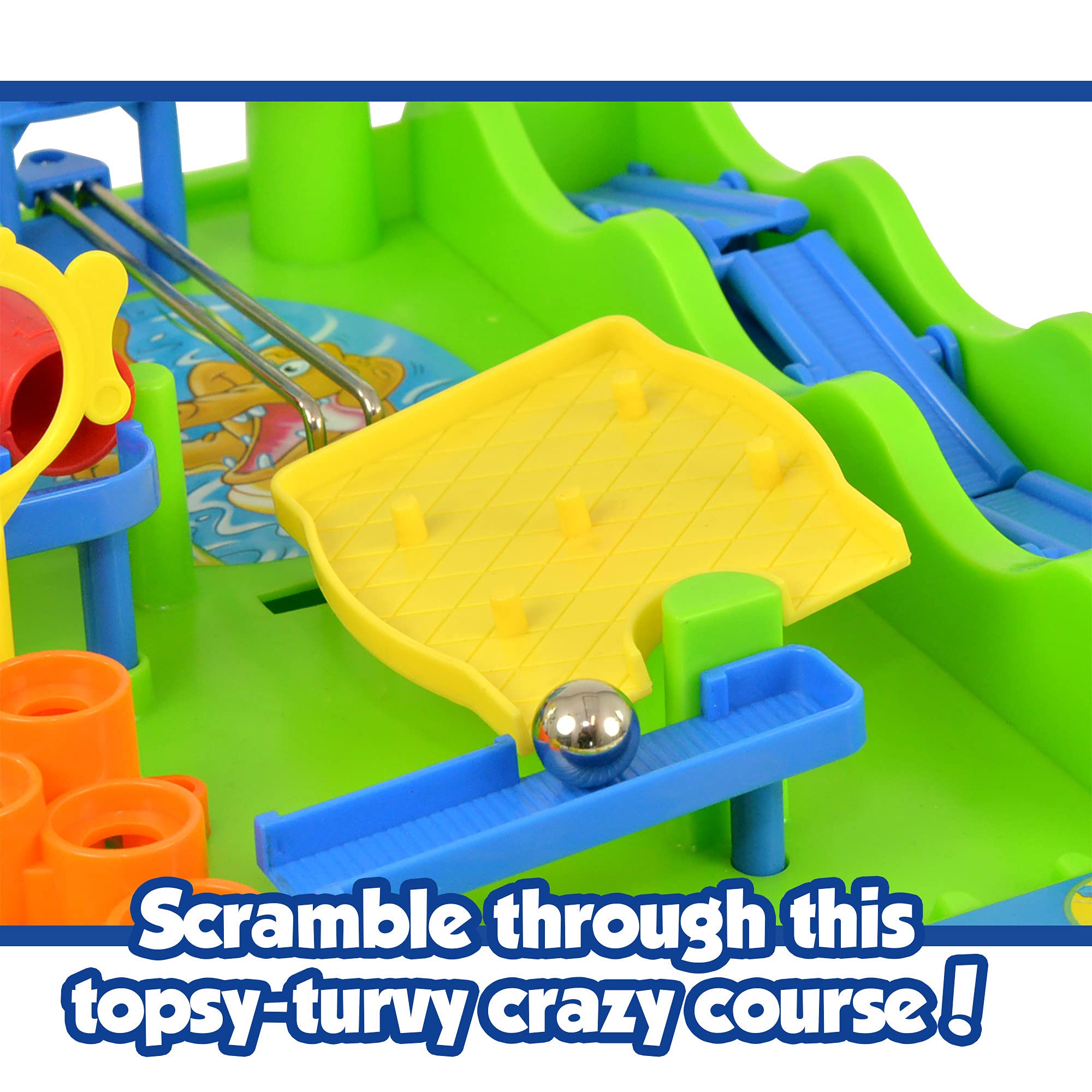 Foto 5 pulgar | Juego Marble Run Tomy Games Screwball Scramble Para Niños Mayores De 5 Años - Venta Internacional.