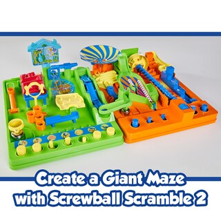 Foto 7 | Juego Marble Run Tomy Games Screwball Scramble Para Niños Mayores De 5 Años - Venta Internacional.