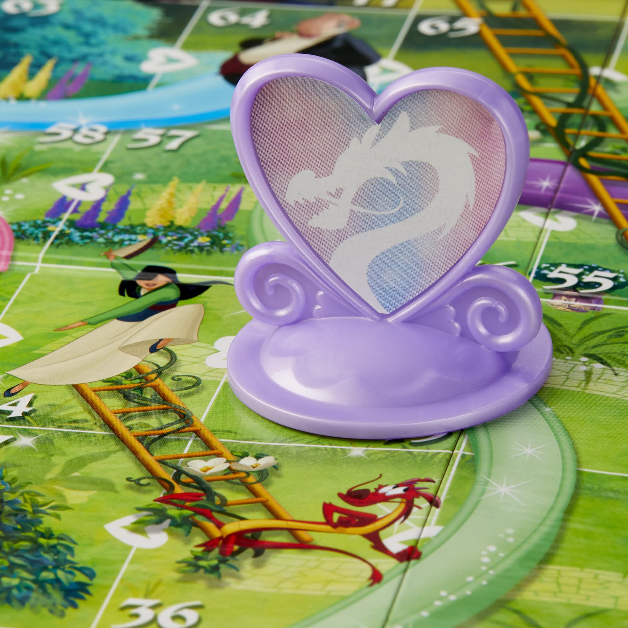 Foto 6 pulgar | Juego De Mesa Hasbro Gaming Chutes And Ladders Disney Princess - Venta Internacional.
